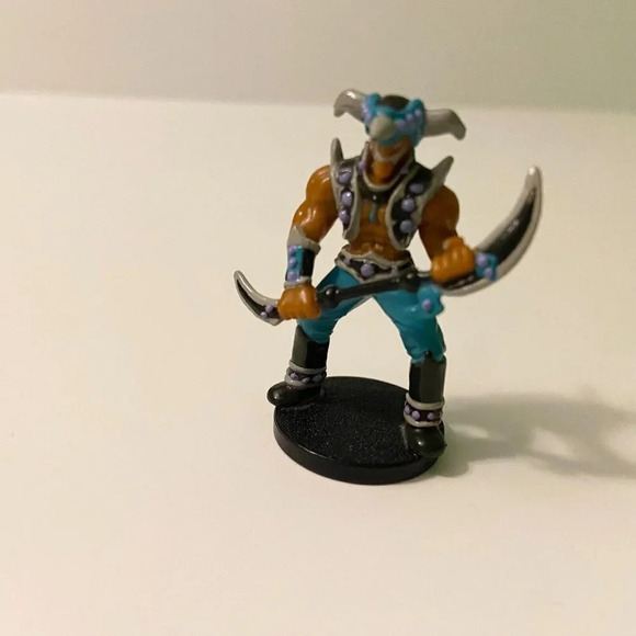 1996 Yugioh Dungeon Dice Monsters Vorse Raider ST 05 Mini Figure 1.75 Inch Tall - Picture 11 of 11